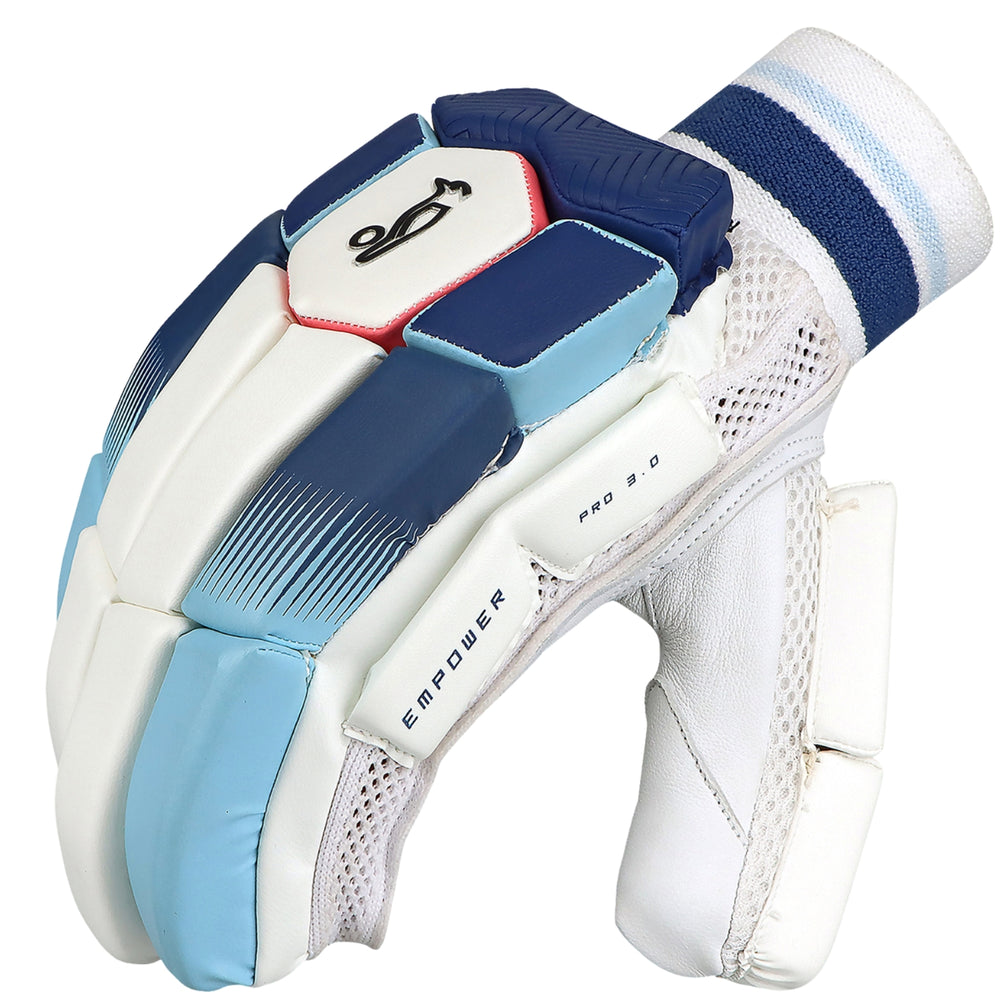 Kookaburra Empower Pro 3.0 Left Hand Batting Gloves | Lightweight, Flexible & Protective Cricket Gloves for Women & Juniors - Best Price online Prokicksports.com