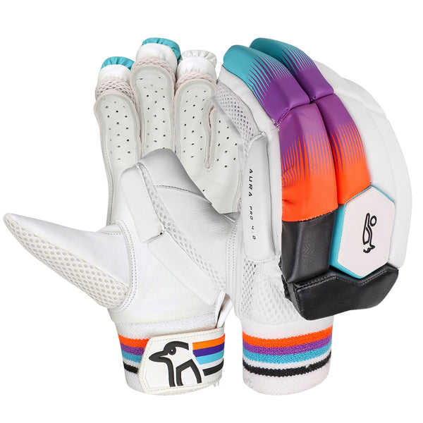 Kookaburra Aura Pro 4.0 Left Hand Batting Gloves | Lightweight, Flexible & Protective Cricket Gloves