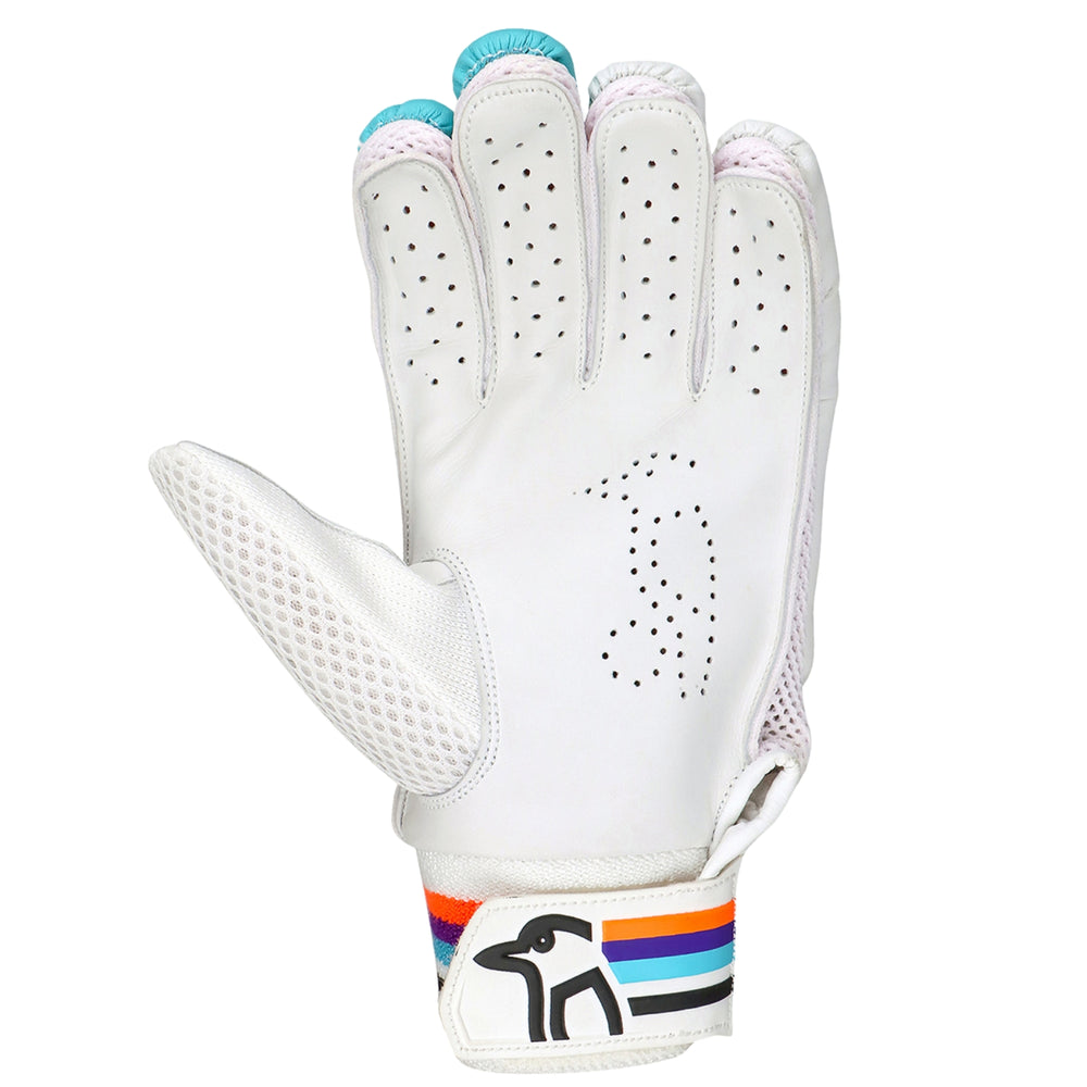 Kookaburra Aura Pro 7.0 Left Hand Batting Gloves | Lightweight Club-Level Protection | Affordable Cricket Gloves - Best Price online Prokicksports.com