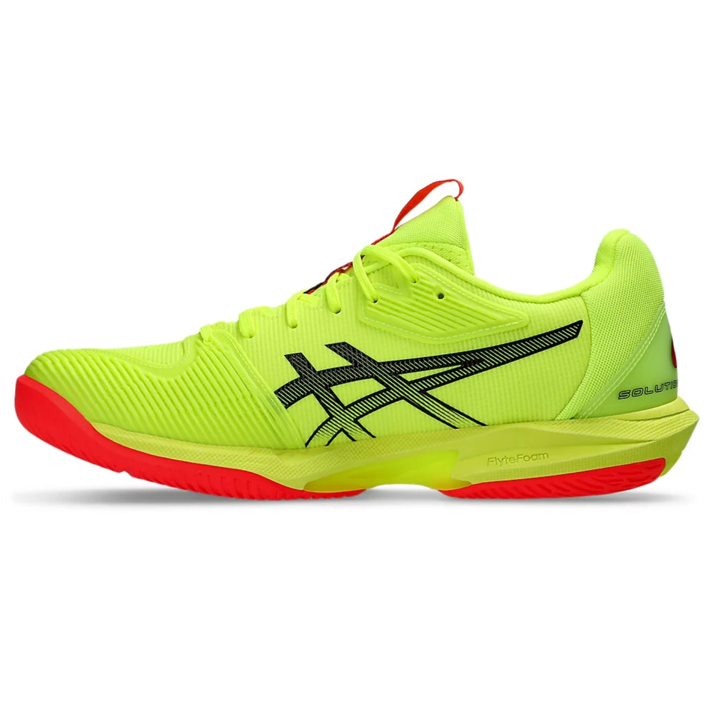 Asics Solution Speed FF 3 Paris Men's Tennis Shoes, Safety Yellow/Black - Best Price online Prokicksports.com