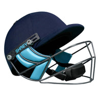 Shrey Prime Steel Helmet with Mild Steel Visor, Navy - Best Price online Prokicksports.com