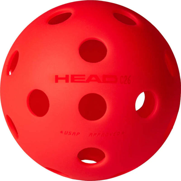 Head Championship 26 Indoor Pickle Ball, Pack of 3