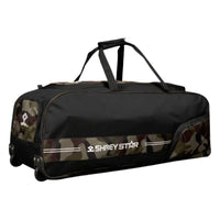 Shrey Star Wheelie Camoflauge 2.0 Cricket Kitbag, Camoflauge/Black - Best Price online Prokicksports.com