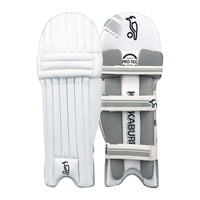 Kookaburra Pro 5.0 Lightweight Left-Hand Batting Legguards – Slim Fit HDF Protection with Pro Tec Knee Roll for Agile Batsmen - Best Price online Prokicksports.com