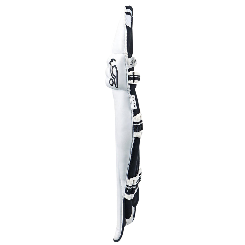 Kookaburra Pro 7.0 Left-Hand Batting Legguards – Traditional Cane Styling with Padded Knee Roll and Extended Side Wing for Entry-Level Players - Best Price online Prokicksports.com