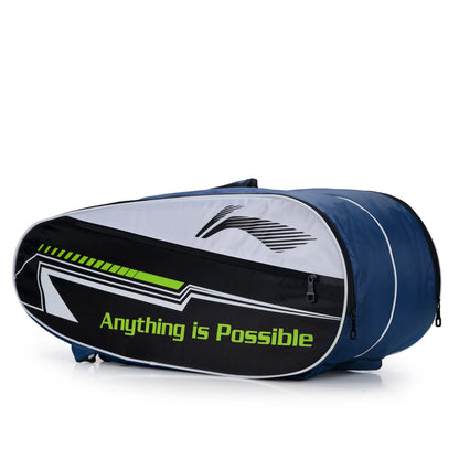 Li-Ning PaceCraft Triple Zipper Badminton Kit Bag - Best Price online Prokicksports.com