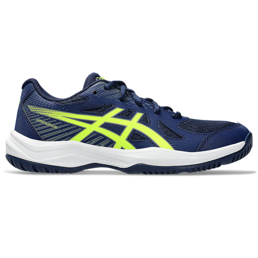 ASICS Upcourt 6 Men’s Badminton Shoes – Lightweight Indoor Court Footwear with Mesh Upper, EVA Cushioning & Non-Marking Rubber Sole for Grip and Comfort - Best Price online Prokicksports.com