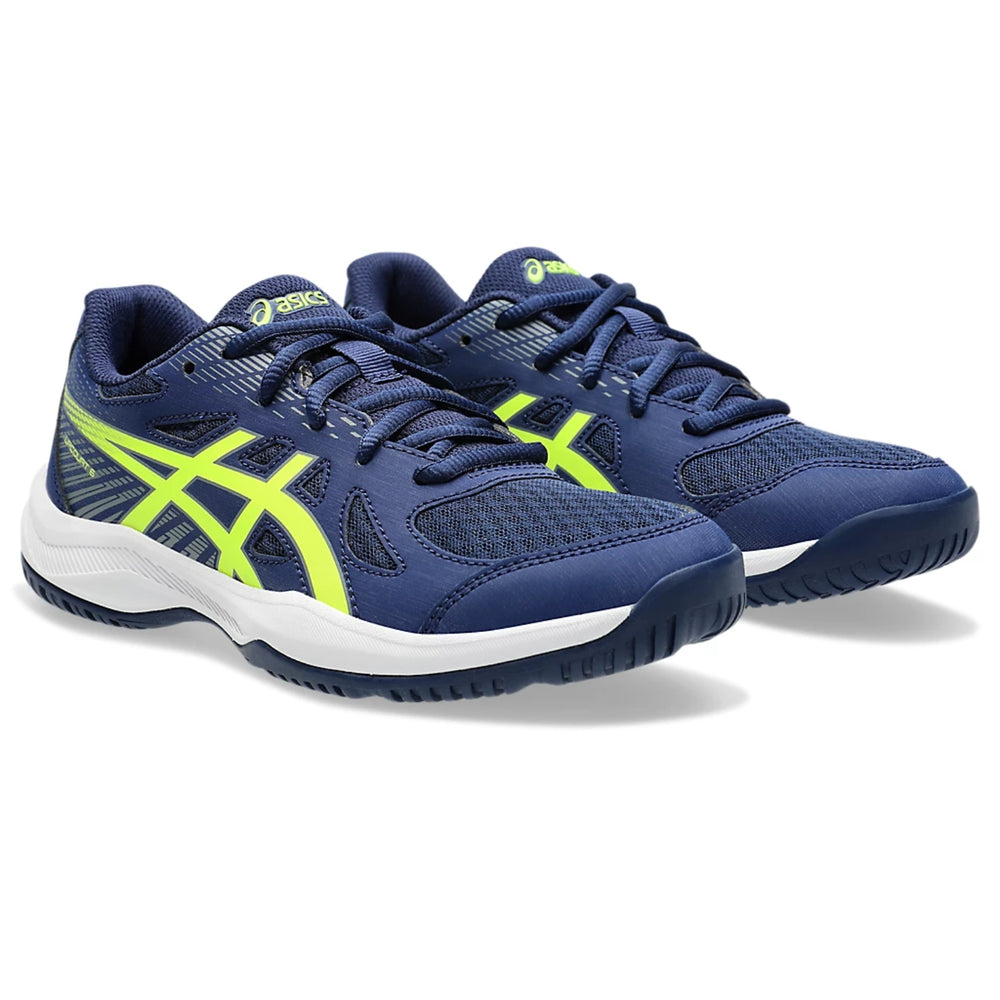 ASICS Upcourt 6 Men’s Badminton Shoes – Lightweight Indoor Court Footwear with Mesh Upper, EVA Cushioning & Non-Marking Rubber Sole for Grip and Comfort - Best Price online Prokicksports.com