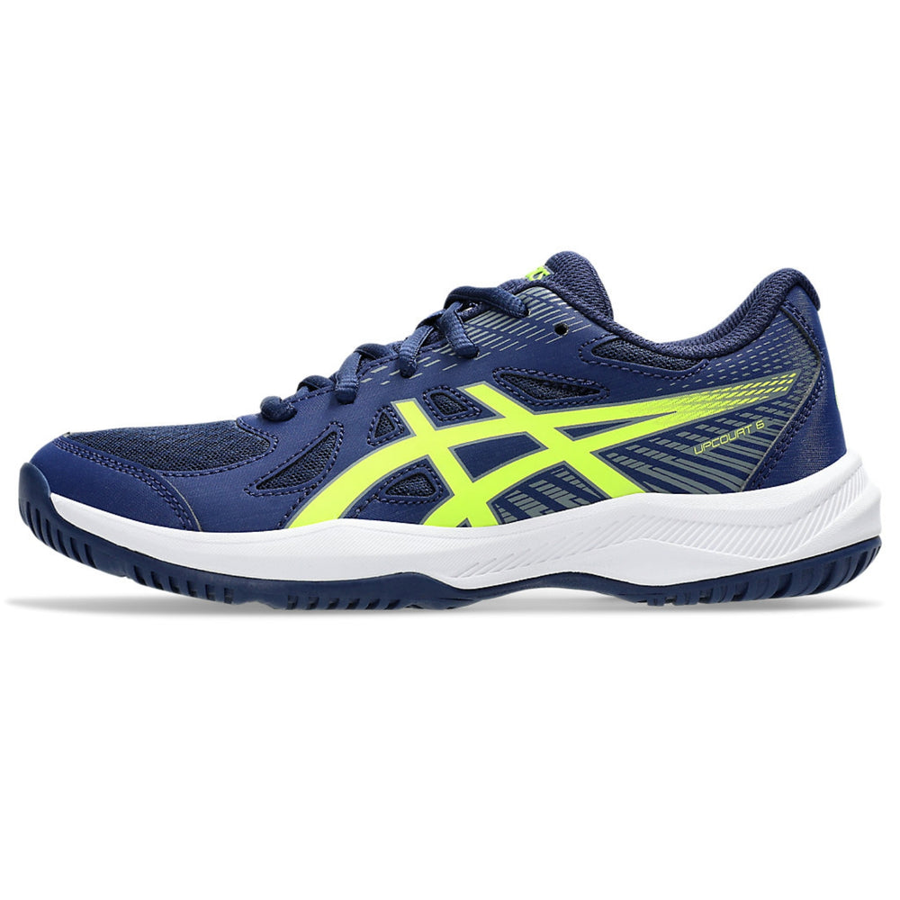 ASICS Upcourt 6 Men’s Badminton Shoes – Lightweight Indoor Court Footwear with Mesh Upper, EVA Cushioning & Non-Marking Rubber Sole for Grip and Comfort - Best Price online Prokicksports.com