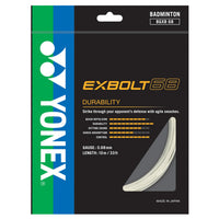 Yonex Exbolt 68 Badminton String – High Repulsion Power, Quick Response, Durable & Control-Oriented String for Advanced Players - Best Price online Prokicksports.com