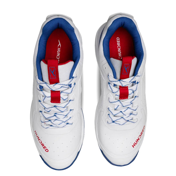 Hundred TerraLite Cricket Shoes | TerraSpike Rubber Studs | Stability Support Plate | Lightweight (280g) | Turf & Hard Surface (Kid's UK 1-5)