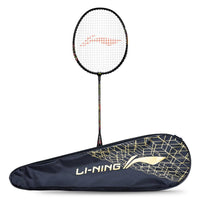 Li-Ning Mega Power MP5 Strung Badminton Racquet, G5 - Black - Best Price online Prokicksports.com