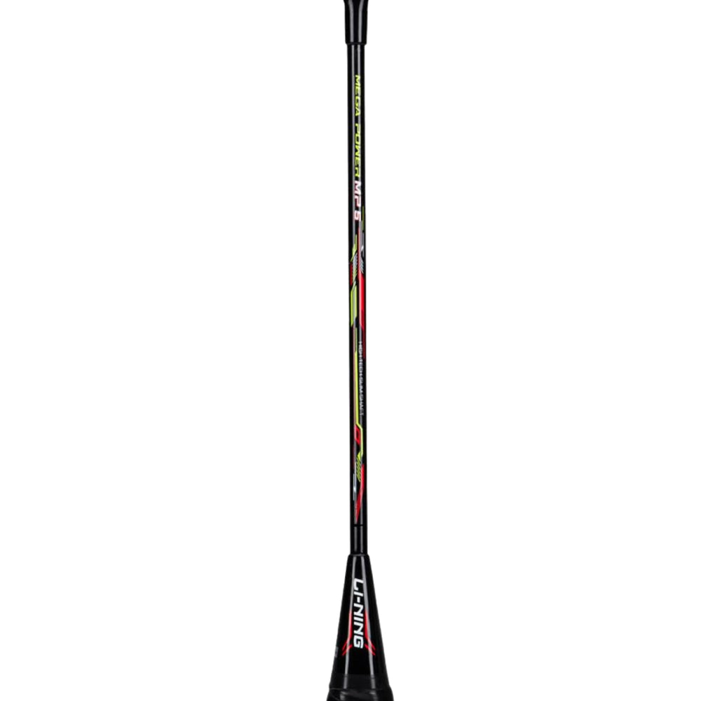 Li-Ning Mega Power MP5 Strung Badminton Racquet, G5 - Black - Best Price online Prokicksports.com