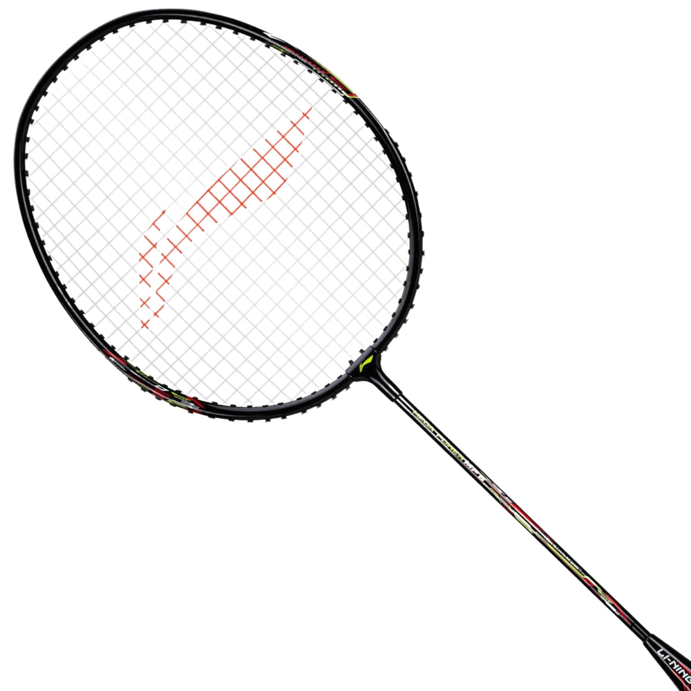 Li-Ning Mega Power MP5 Strung Badminton Racquet, G5 - Black - Best Price online Prokicksports.com