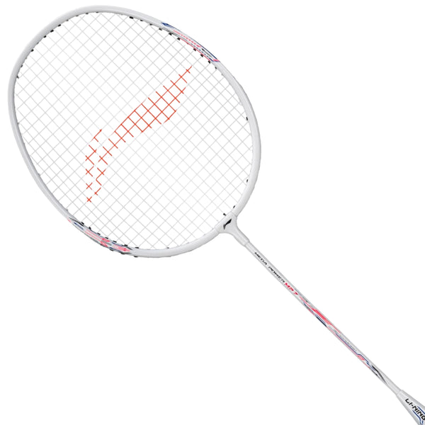 Li-Ning Mega Power MP7 Strung Badminton Racquet, G5 - Pearl White