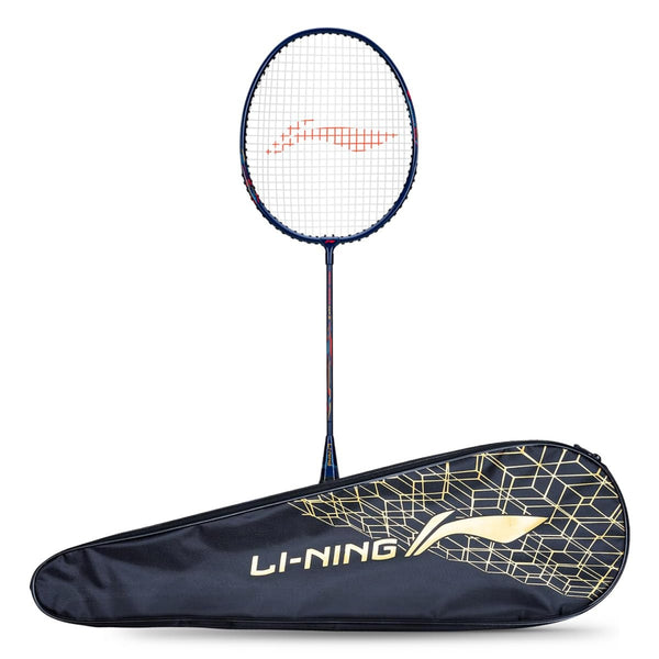 Li-Ning Mega Power MP9 Strung Badminton Racquet, G5 - Dark Navy