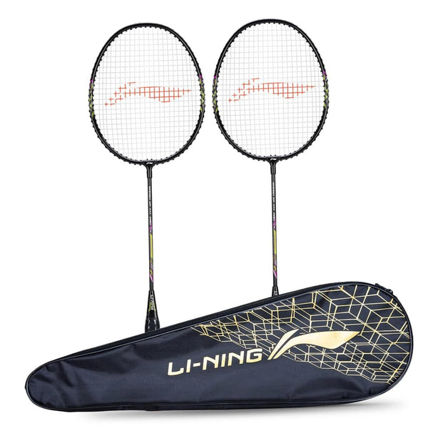 Li-Ning Smash XP 777 PRO Strung Badminton Racquet, G5 - Charcoal