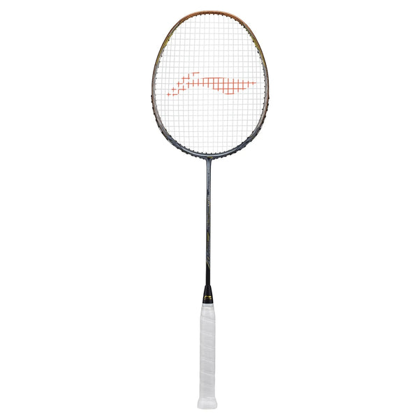 Li-Ning 3D Calibar 900 Professional Badminton Racquet, Gold/Grey