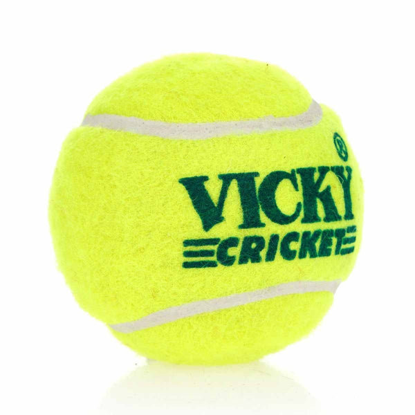Vicky Cricket Tennis Ball, Yellow