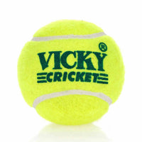 Vicky Cricket Tennis Ball, Yellow - 30 Box (6 Balls Per Box) - Best Price online Prokicksports.com