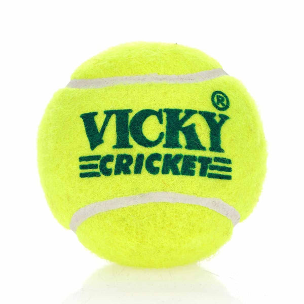 Vicky Cricket Tennis Ball, Yellow