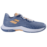 Babolat Shadow Spirit 2 Women Badminton Shoes, Grey/Coral - Best Price online Prokicksports.com