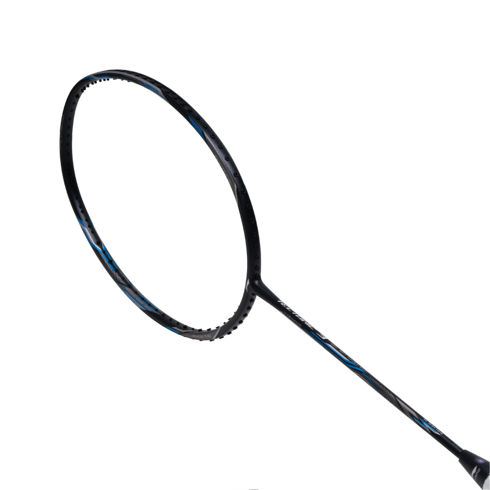 Li-Ning Tectonic 3R Unstrung Badminton Racket, Black/Silver/Blue - Best Price online Prokicksports.com