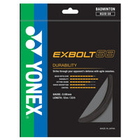 Yonex Exbolt 68 Badminton String – High Repulsion Power, Quick Response, Durable & Control-Oriented String for Advanced Players - Best Price online Prokicksports.com