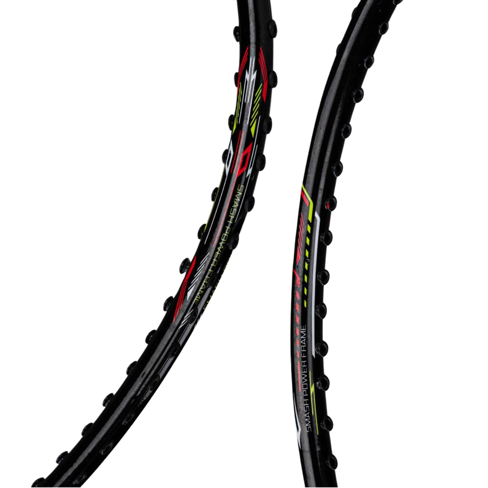 Li-Ning Mega Power MP5 Strung Badminton Racquet, G5 - Black - Best Price online Prokicksports.com
