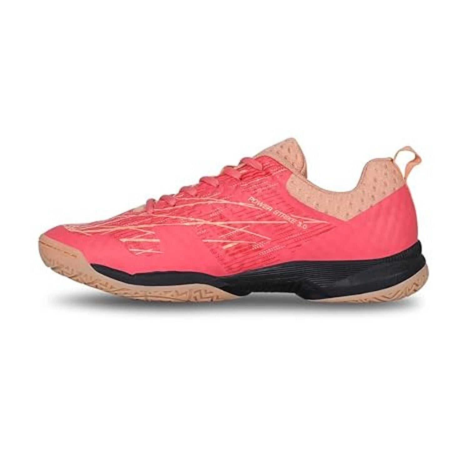 Nivia Power Strike 3.0 Badminton Shoes – Duofoam Cushioning, Fusion Technology, Asymmetrical Upper, Non-Marking Rubber Outsole | Lightweight | For Badminton, Volleyball, Squash,Fit For All Indoor Games - Best Price online Prokicksports.com