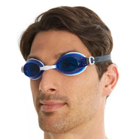 Speedo Jet Swimming Goggles – Adult/Junior | Anti-Fog UV Protection Lenses with Adjustable Nose Bridge, Single Strap Fit & Clear Vision for Swim Training - Best Price online Prokicksports.com