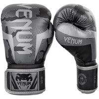 Venum Elite Boxing Gloves | Premium Synthetic Leather | Triple-Density Foam | Anatomical Grip | Hook & Loop Closure | Training/Sparring (10oz-18oz) - Best Price online Prokicksports.com