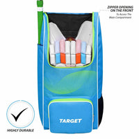 DSC Target Cricket Kit Bag – Spacious Cricket Gear Bag with Durable Fabric, Multiple Compartments & Professional Design - Best Price online Prokicksports.com