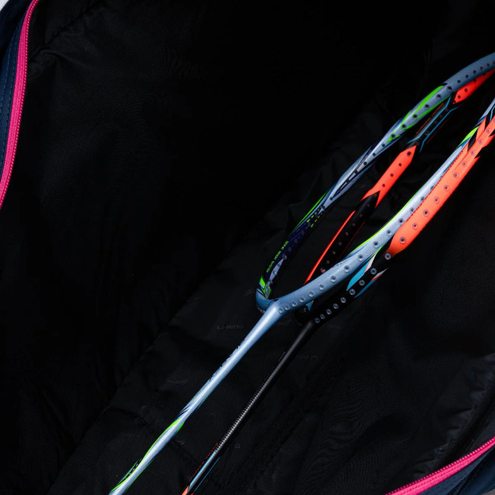 Li-Ning Prime Vault Badminton Racket Kit Bag | Premium Sports Bag for Racquets, Shoes & Accessories | Durable, Spacious & Lightweight Badminton Kit Bag - Best Price online Prokicksports.com