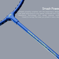 Hundred Powertek Star Strung Badminton Set (Pack of 2 Racquets) | Lightweight Aluminium Frame with Pre-Strung Strings, Full Cover & Shuttlecock Combo for Beginners - Best Price online Prokicksports.com