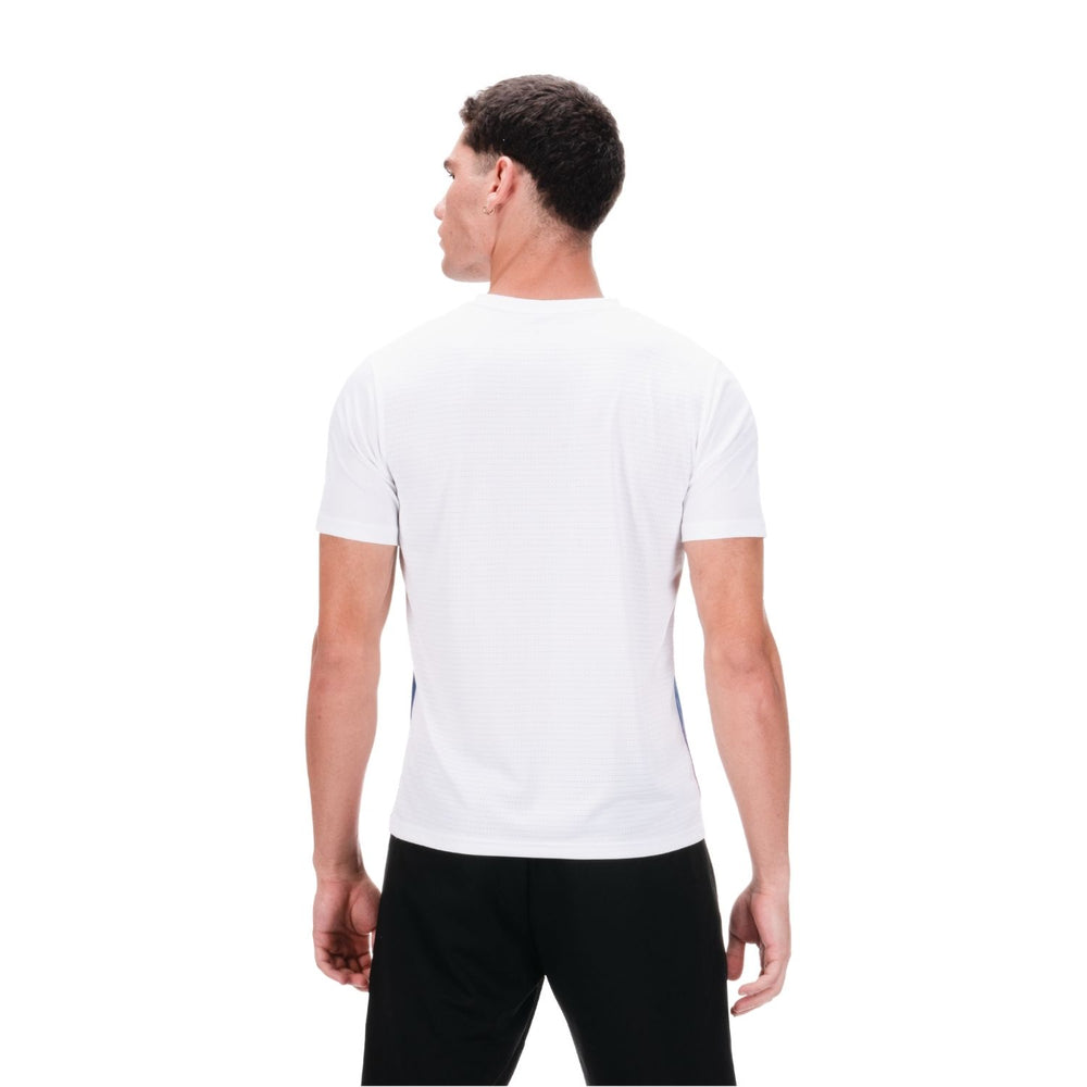 Hundred HBTS-5M268 V-Neck Badminton T-Shirt – Men Quick Dry Lightweight Sports Tee for Badminton, Gym & Training - Best Price online Prokicksports.com