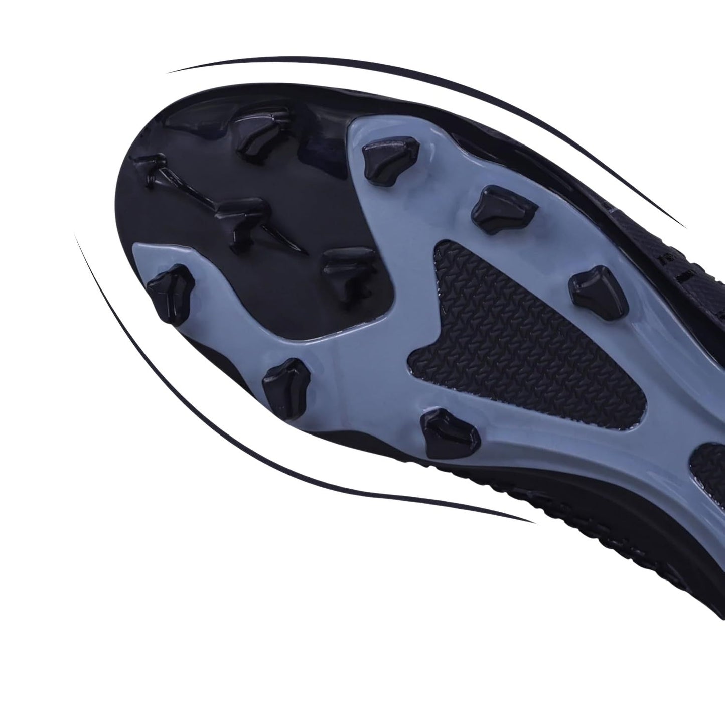 NIVIA Ashtang 2.0 Football Shoes – Lightweight Knitted Collar, TPU Fusion, High Traction Studs, Unisex Sports Footwear India - Best Price online Prokicksports.com