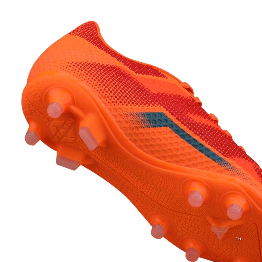 NIVIA Dagger Football Shoes – TPU Fusion Zero-Stitch Upper, Mesh Layered, EVA Sockliner, High-Traction TPU Outsole | Precision Grip, Lightweight Speed, Control for Hard Ground - Best Price online Prokicksports.com