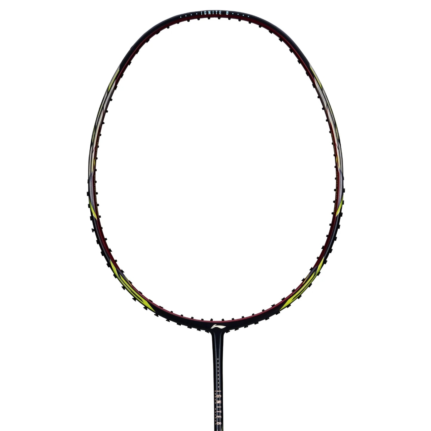 Li-Ning Ignite 8 Unstrung Badminton Racquet 5U6 | Head-Heavy Carbon Fibre Frame with AeroTec Beam & TB Nano Technology for Attacking Play - Best Price online Prokicksports.com