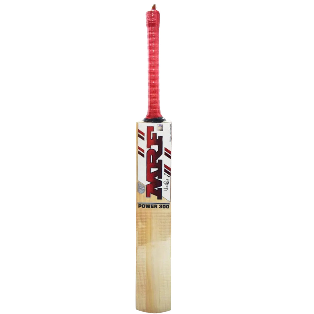 MRF Power 300 English Willow Cricket Bat – Short Handle, Professional Grade for Powerful Stroke Play - Best Price online Prokicksports.com
