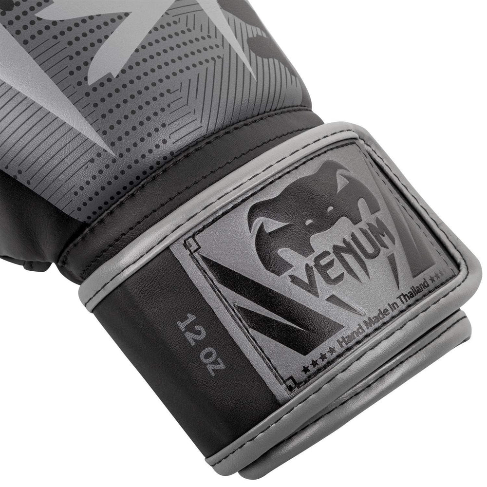 Venum Elite Boxing Gloves | Premium Synthetic Leather | Triple-Density Foam | Anatomical Grip | Hook & Loop Closure | Training/Sparring (10oz-18oz) - Best Price online Prokicksports.com