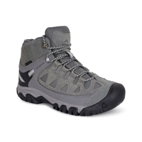 Waterproof Mid Ankle Hiking Shoes with Suede Upper (ET1113) | Synthetic Suede, EVA Cushioned Midsole, Deep-Lug Anti-Skid Outsole, Reflective Tape, All Season