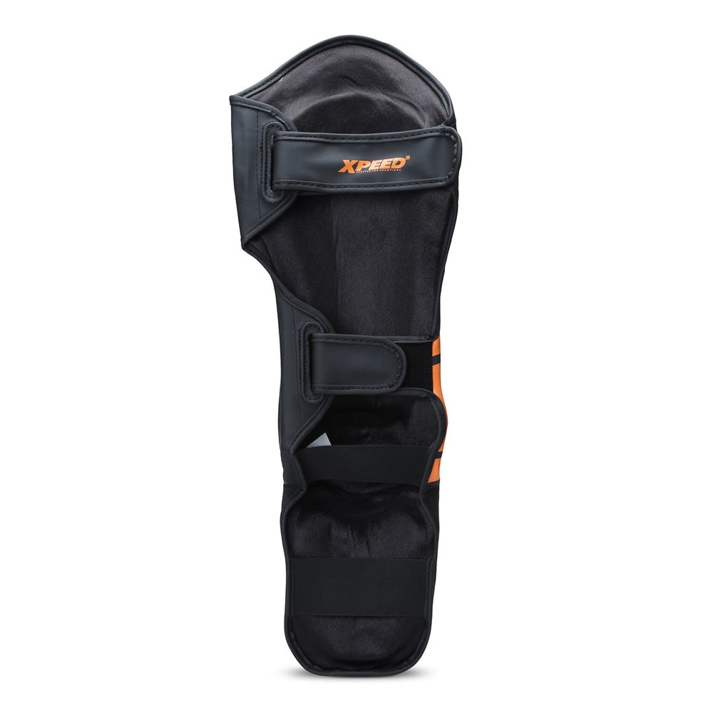 XPEED XP1806 Shin Pad King Style | High-Quality PU Shell with Thermo Foam Padding | Raised Shin & Foot Ridge | Professional MMA & Muay Thai Shin Guards - Best Price online Prokicksports.com