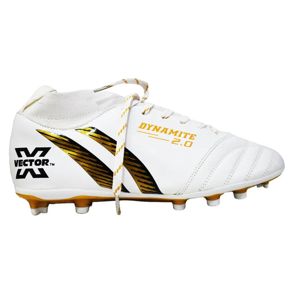 Vector X Dynamite 2.0 Football Shoes – Lightweight Synthetic Upper, TPU Sole, Cushioned Footbed, Durable Studs, Multi-Surface Soccer Shoes