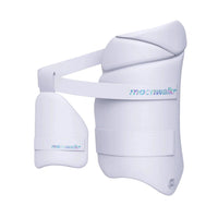 Moonwalkr Thigh Guard 2.0 – Right Hand, XL | Lightweight, Flexible & High-Impact Cricket Protection | Blue Design - Best Price online Prokicksports.com