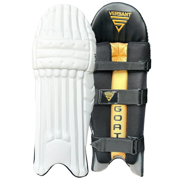 Versant GOAT Right Hand Batting Legguards – Adult (7-Grade Cane VRS Fibre Protection with ShockTEC Foam)