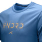 Hundred HBTS-5M333 Men’s Badminton T-Shirt | Quick Dry Round Neck Sports Tee for Training & Matches | Lightweight Performance Wear - Best Price online Prokicksports.com