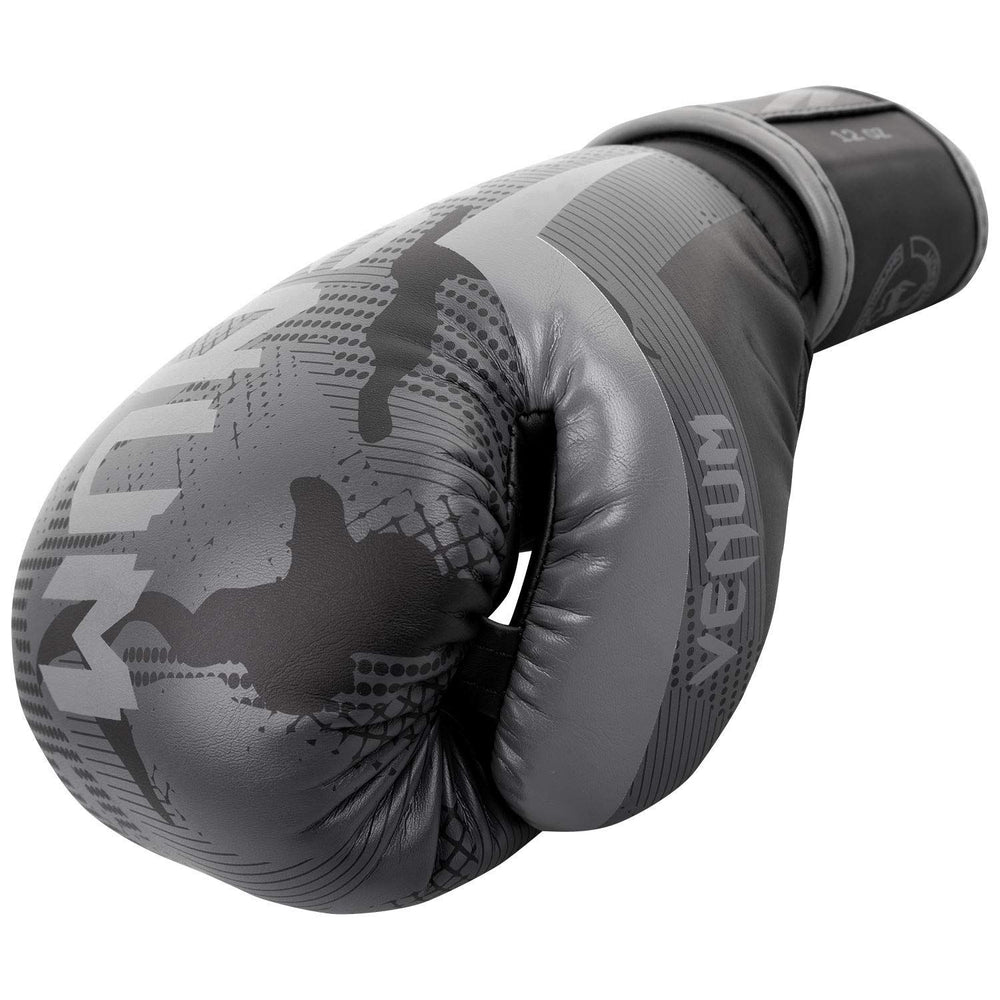 Venum Elite Boxing Gloves | Premium Synthetic Leather | Triple-Density Foam | Anatomical Grip | Hook & Loop Closure | Training/Sparring (10oz-18oz) - Best Price online Prokicksports.com