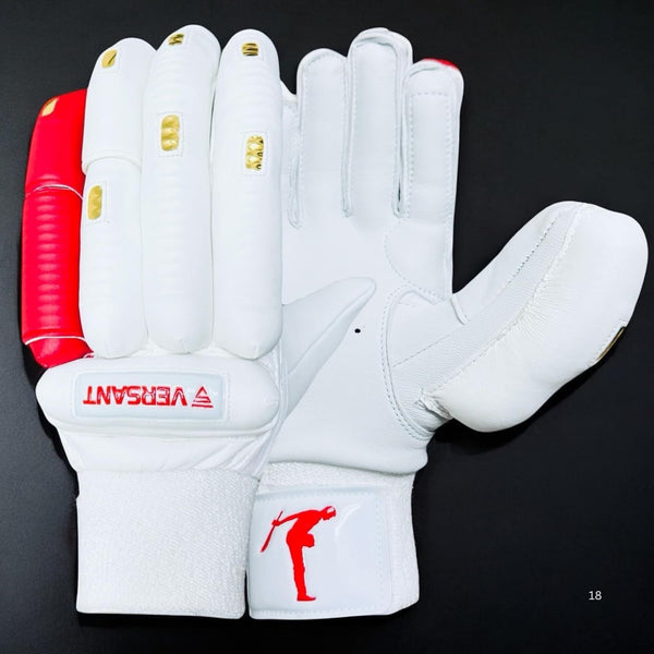 Versant Showman Glory Right Hand Batting Gloves – Youth (Shubman Gill Endorsed, Sausage Finger Elite Protection)
