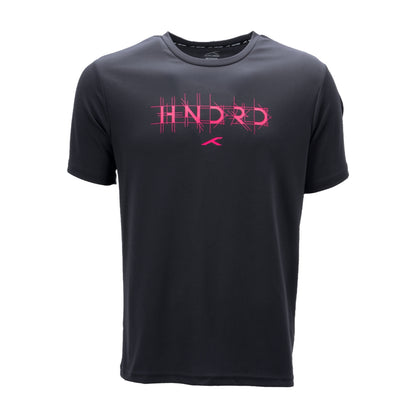 Hundred HBTS-5M333 Men’s Badminton T-Shirt | Quick Dry Round Neck Sports Tee for Training & Matches | Lightweight Performance Wear - Best Price online Prokicksports.com